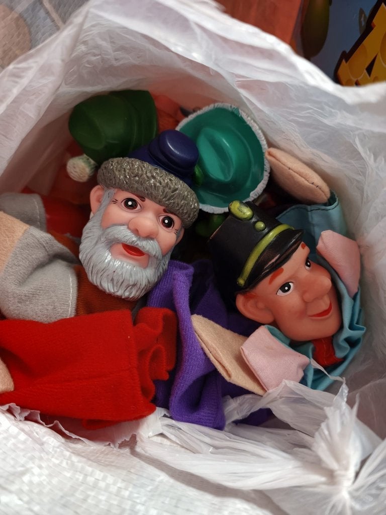 Lot de marionnettes, Enlèvement, Utilisé