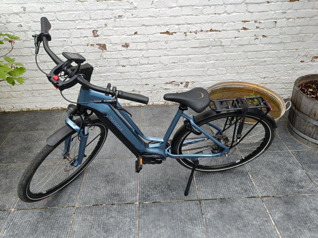 Elektrische damesfiets, Ophalen
