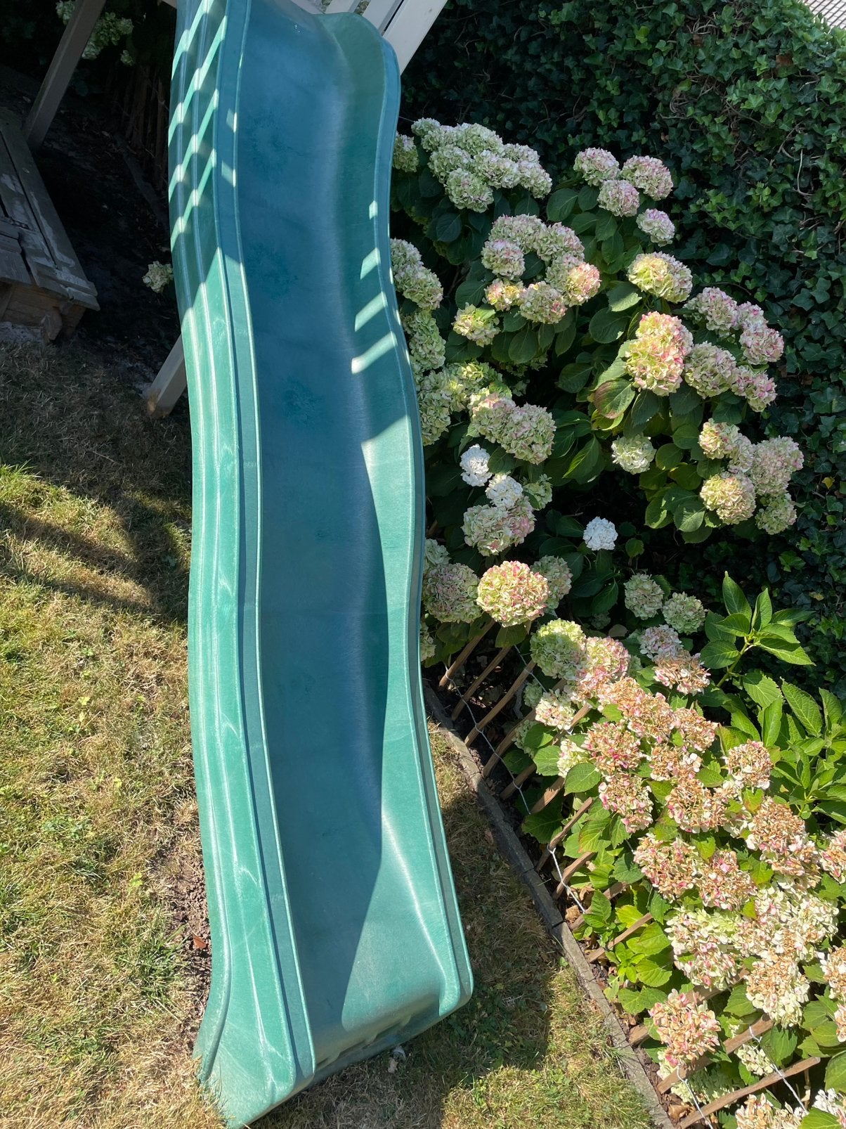 Glijbaan groen H120cm L230cm, Kinderen en Baby's, Ophalen, Gebruikt, Glijbaan, Aanbouwonderdeel