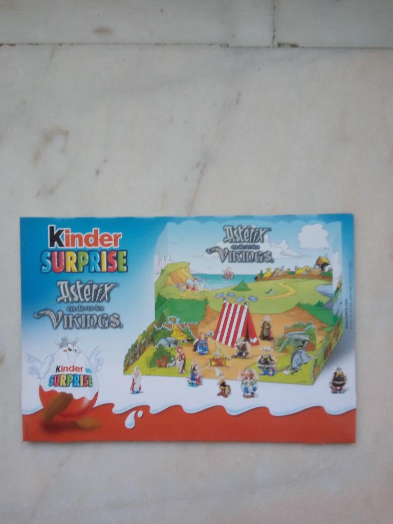 Astérix et les Vikings (2006 - Kinder- complet)., Collections, Personnages de BD, Enlèvement ou Envoi, Astérix et Obélix, Neuf