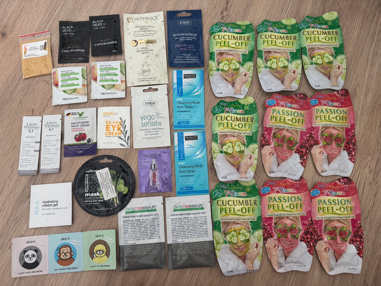 30 masques et crèmes pour le visage, le tout pour 5€, Enlèvement ou Envoi, Comme neuf