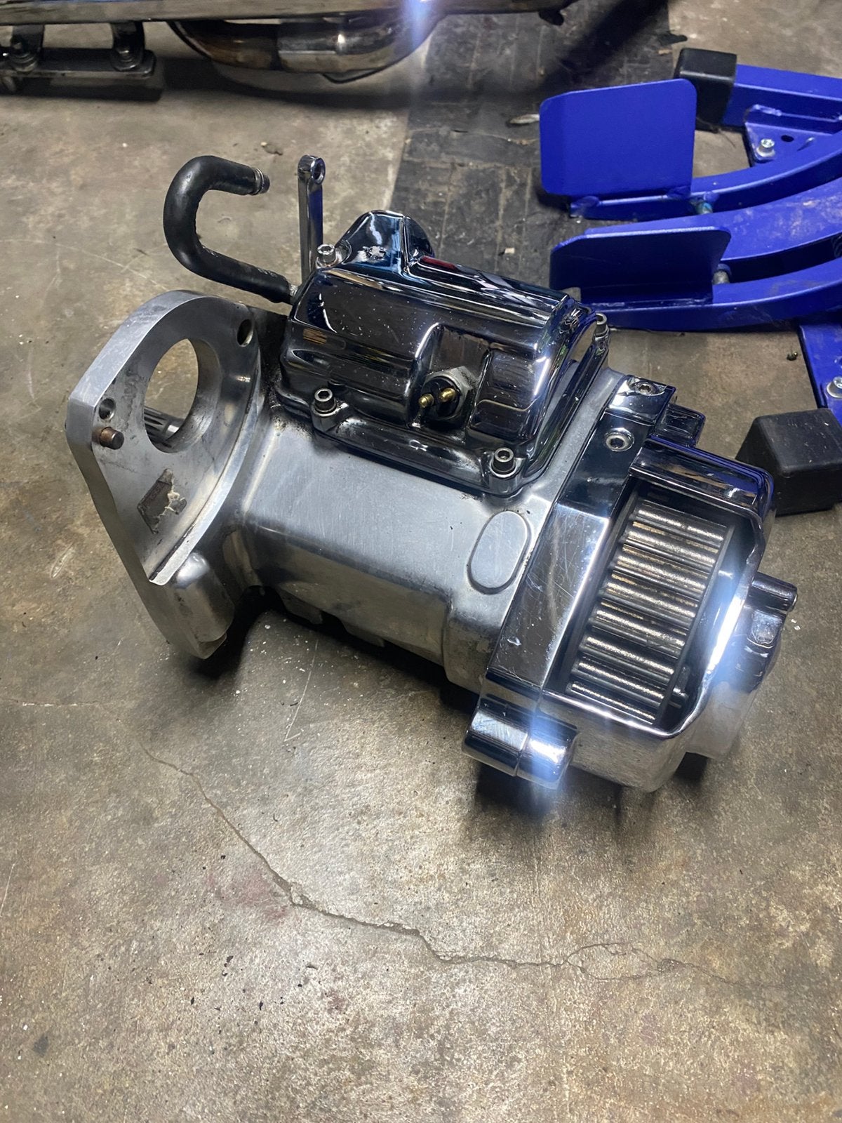 RSD 6 bak  vorken evo 5 versnellingsbak ape hangers evo blok, Motoren, Ophalen of Verzenden, Gebruikt