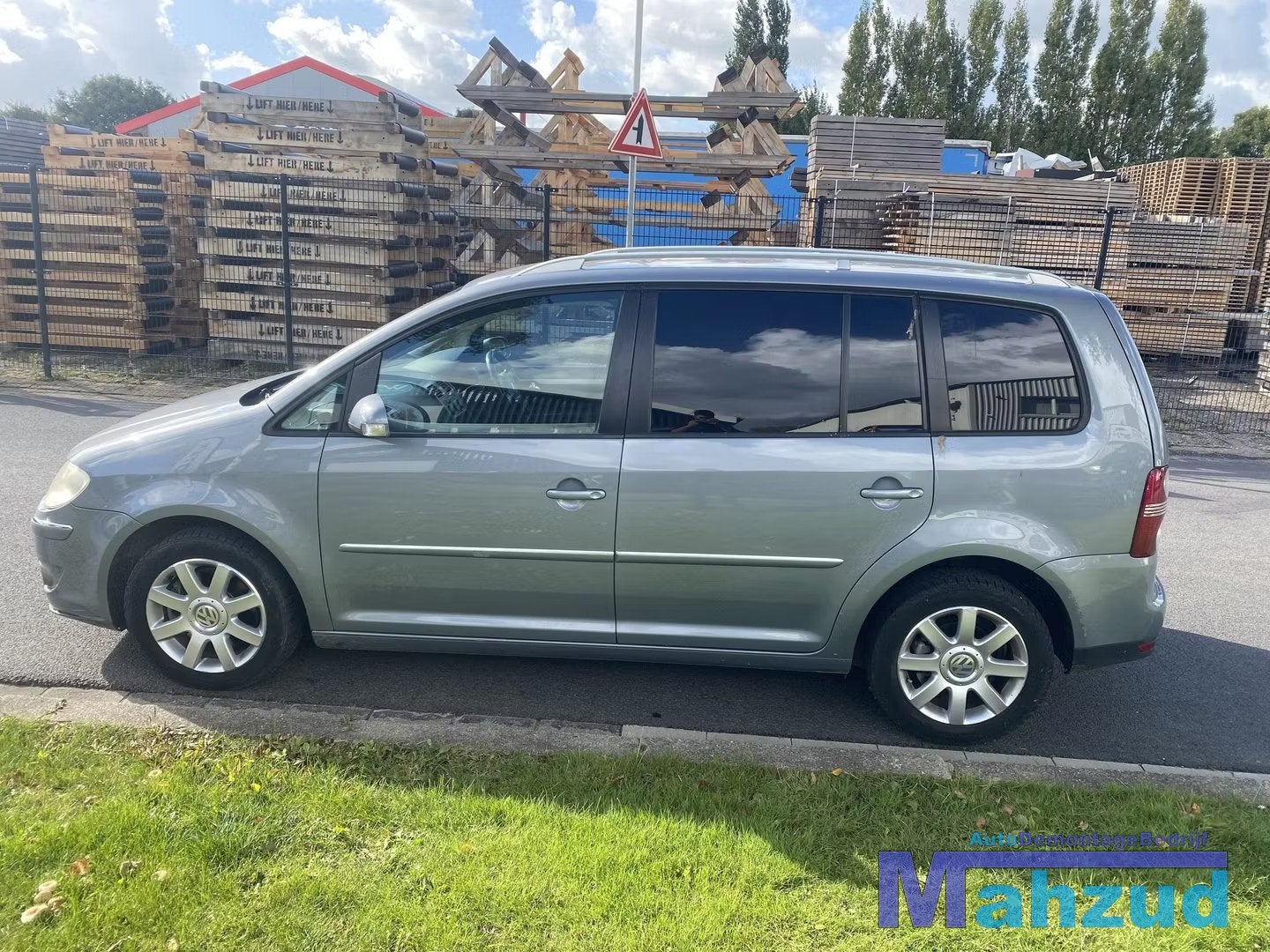 2007 VW TOURAN 1T2 GRIJS LR7N Links achter deur portier 2003, Arrière, Volkswagen, Volkswagen AG, Vw@volkswagen.de