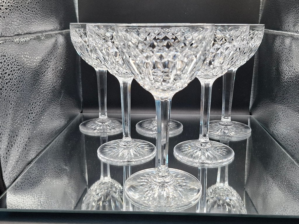 6 verres du Val Saint Lambert, Antiquités & Art, Antiquités | Verre & Cristal, Enlèvement