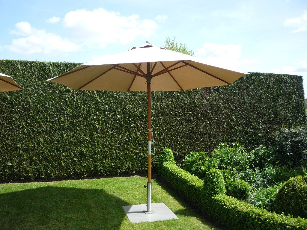 Parasolvoet  in inox, Tuin en Terras, Parasols, Ophalen, Nieuw, Parasolvoet