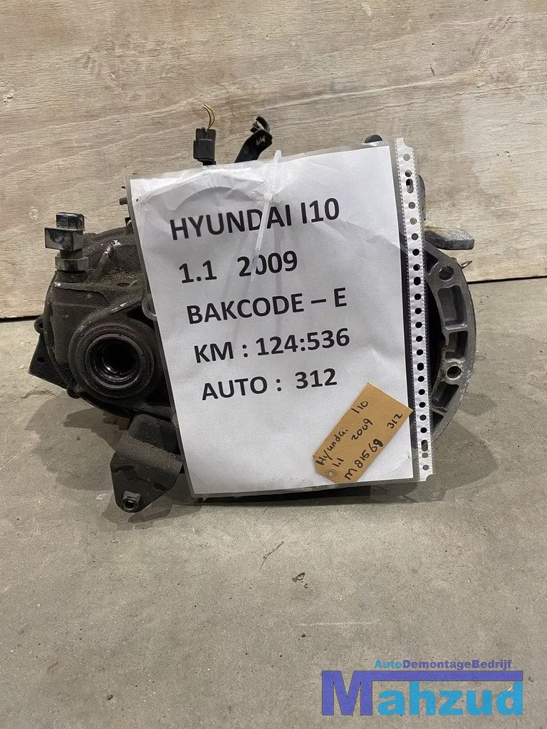 HYUNDAI I10 1.1 Versnellingsbak M81569 GEARBOX, Info@fabrikant.eu, Fabrikantstraat 1
1000 AA  Amsterdam, NL, Hyundai, Fabrikant BV