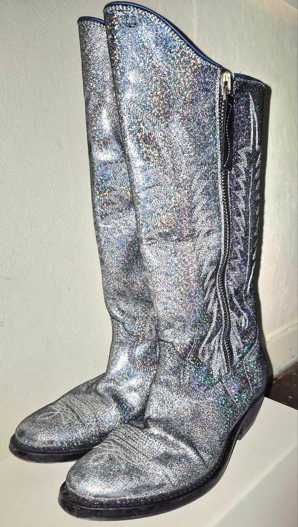 Golden goose cowboylaarzen glitter 37, Ophalen of Verzenden