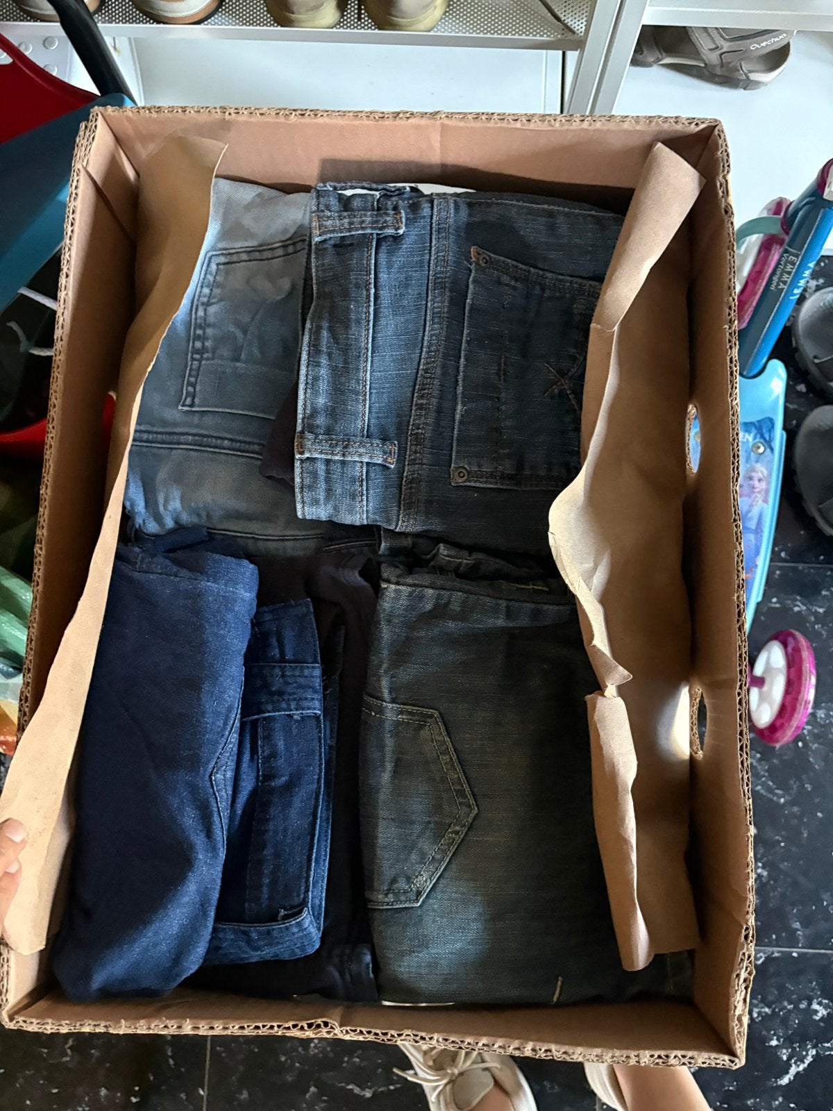 Zwangerschapskleding, Kleding | Dames, Zwangerschapskleding, Ophalen, Maat 38/40 (M), Broek of Spijkerbroek