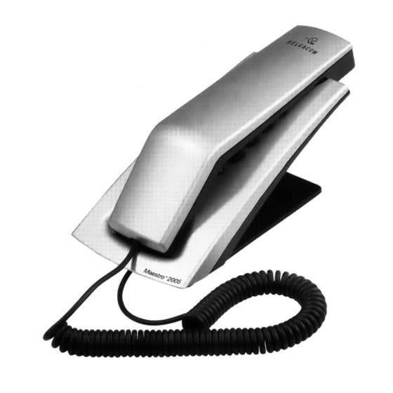 Telefoon Belgacom maestro 2005, Telecommunicatie, Ophalen of Verzenden, Gebruikt, Bakeliet
