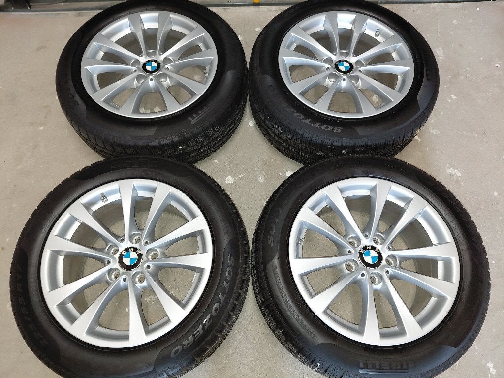17 inch velgen met winterbanden BMW 3-serie GT F34, Auto-onderdelen, Banden en Velgen, Ophalen, Gebruikt, Banden en Velgen, 17 inch