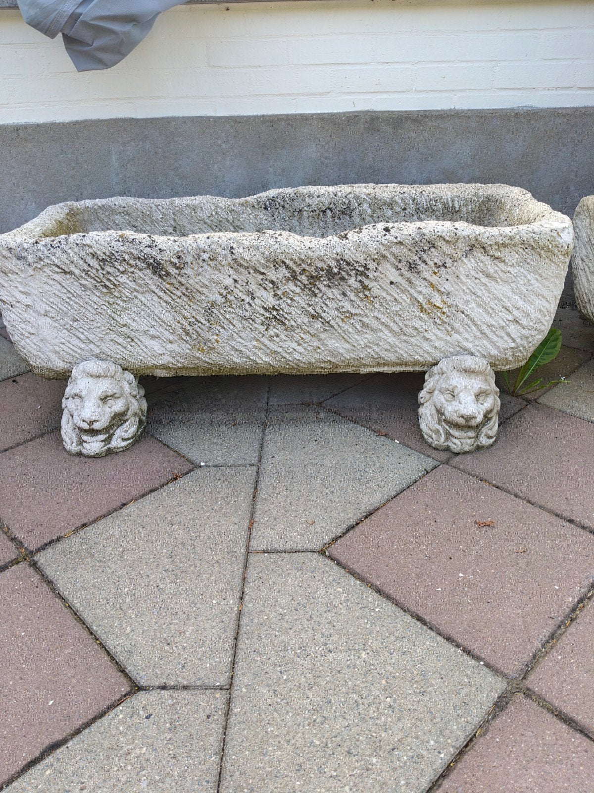 Beton bloembakken, Ophalen, Beton