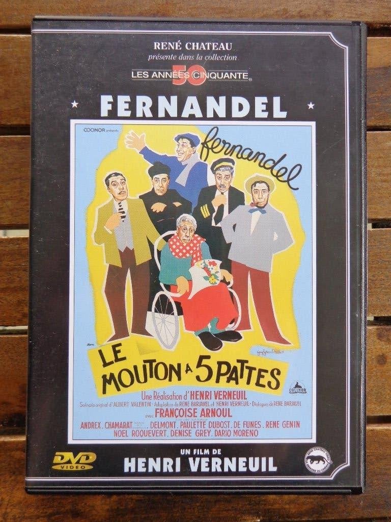 )))  Le Mouton à 5 Pattes  //  Fernandel  (((, Enlèvement ou Envoi, Tous les âges, Français, Comme neuf