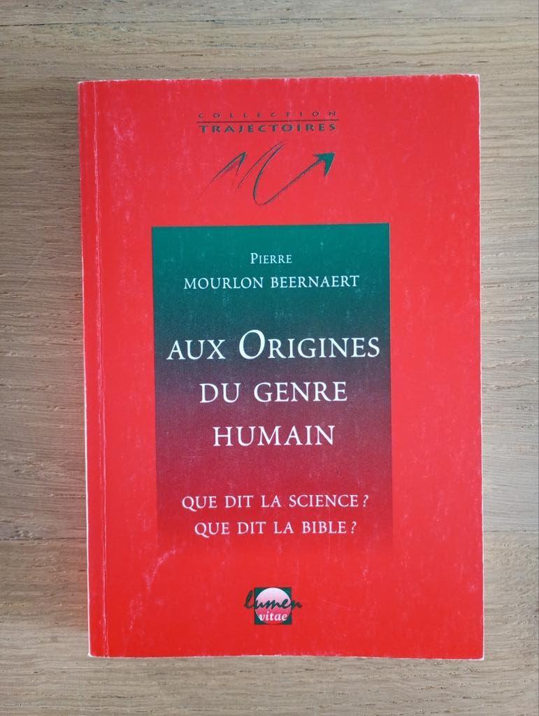 Aux origines du genre humain P. Mourlon Beernaert EO TBE, Ophalen of Verzenden, Gelezen, Christendom | Katholiek