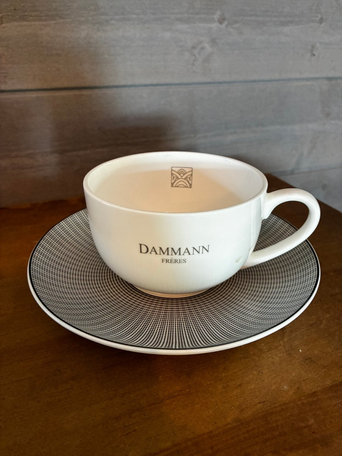 Set de 12 tasses Dammann Frères, Comme neuf, Enlèvement, Classique, Porcelaine