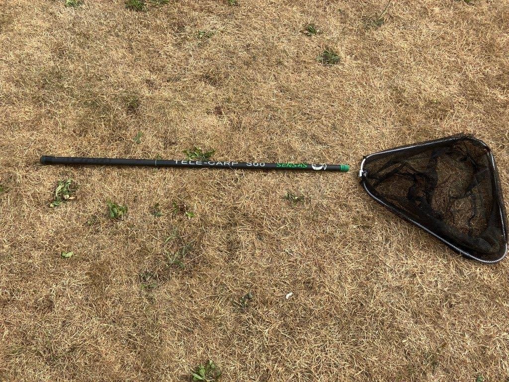 Schepnet met telescopische handgreep van 3 m, Ophalen, Gebruikt