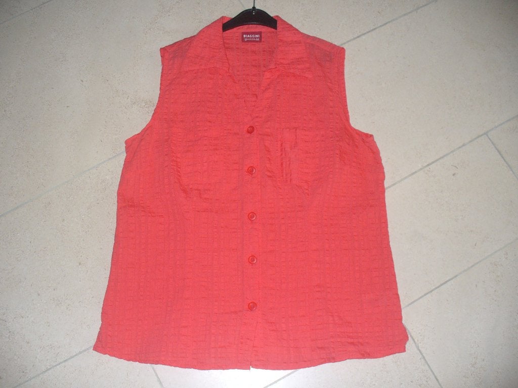 Bloesje Biaggini maat 46, Enlèvement ou Envoi, Comme neuf, Taille 46/48 (XL) ou plus grande