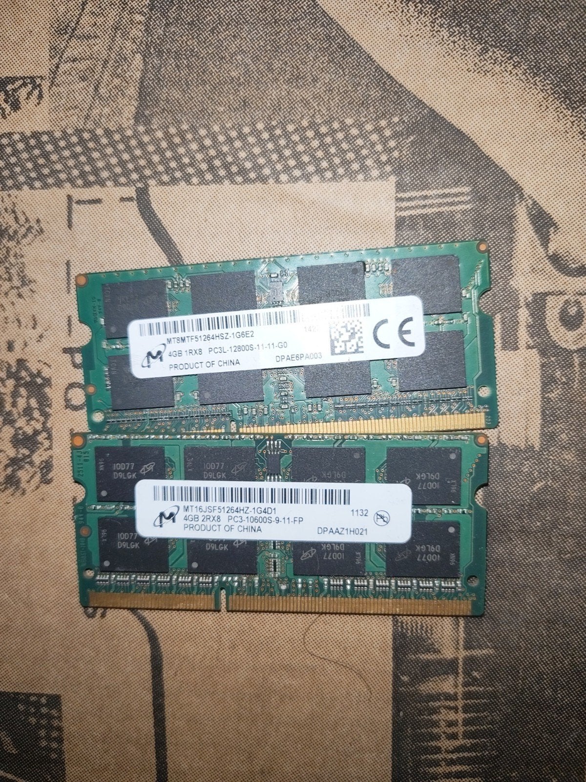 so dimm ddr3 Micron, Ophalen
