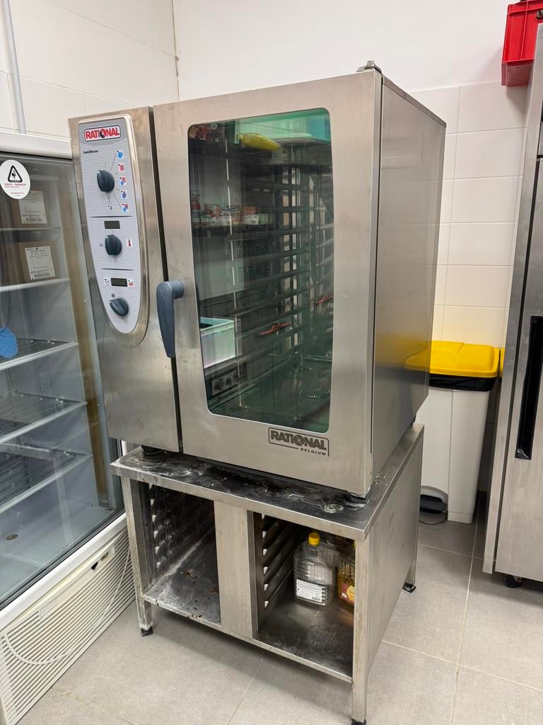 Rational oven, Ophalen