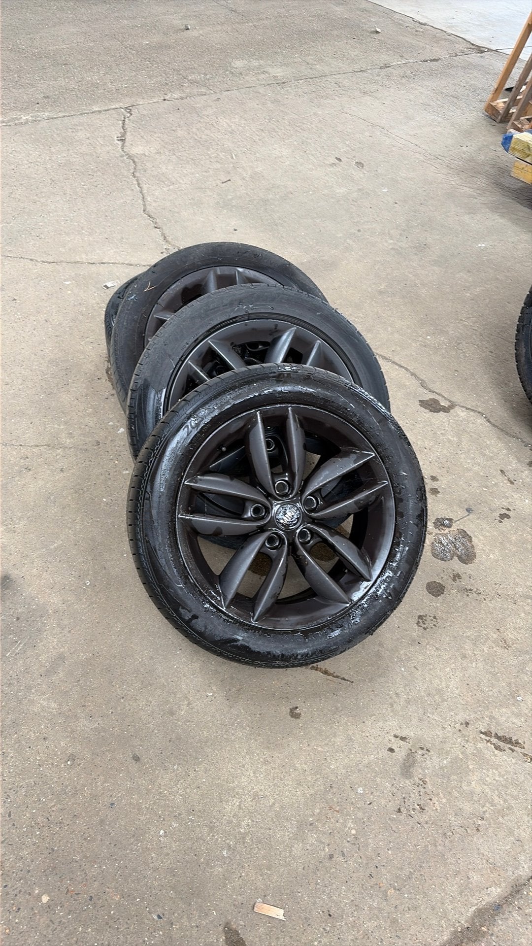 Velgen mini countryman, Ophalen, Gebruikt, 17 inch, Band(en)