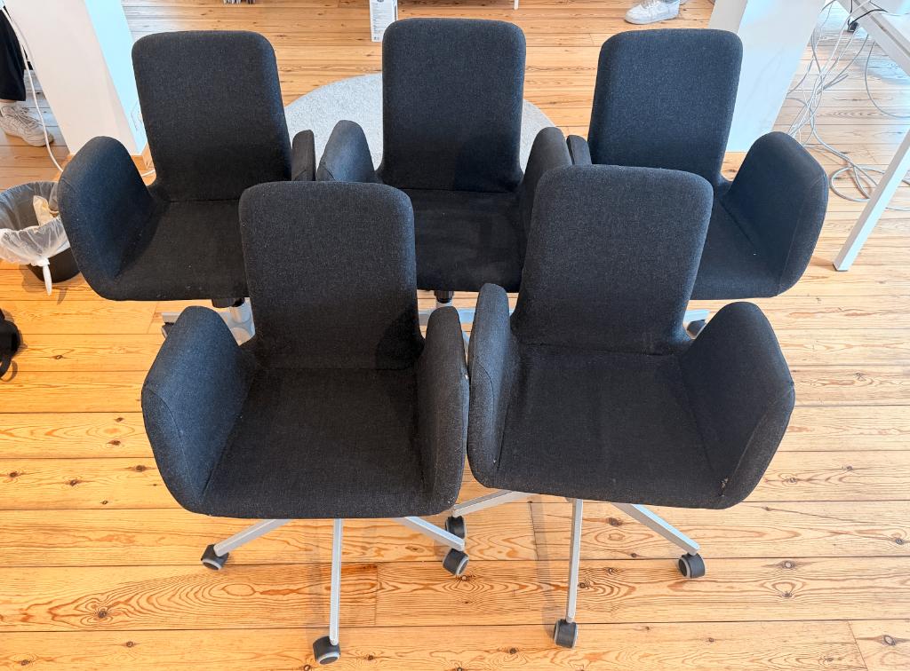 IKEA bureaustoelen, Ophalen, Gebruikt, Zwart, Bureaustoel