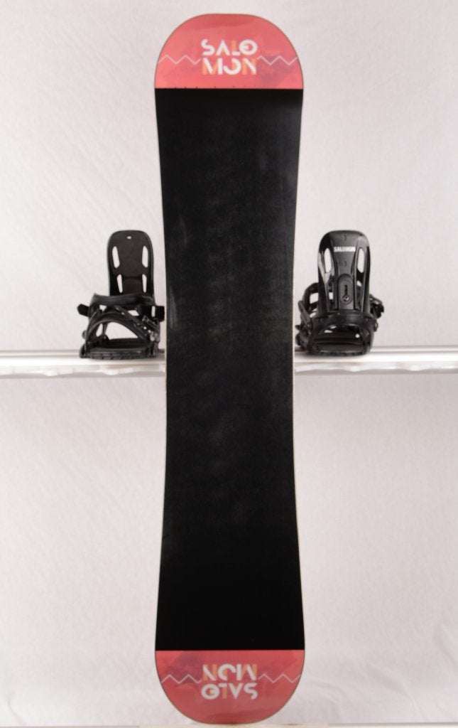 Snowboard 150 cm SALOMON WILD CARD, rouge/noir, TOUT TERRAIN, Envoi, Utilisé, Planche