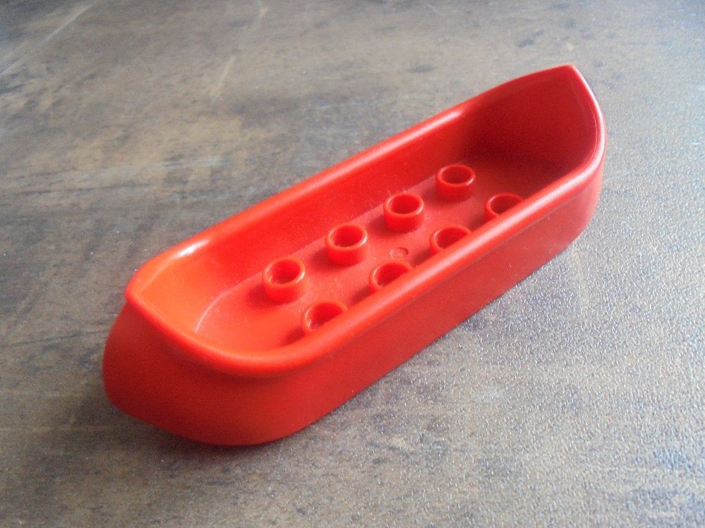 Lego Duplo Canoe (zie foto's) 2, Ophalen of Verzenden, Gebruikt, Losse stenen, Duplo