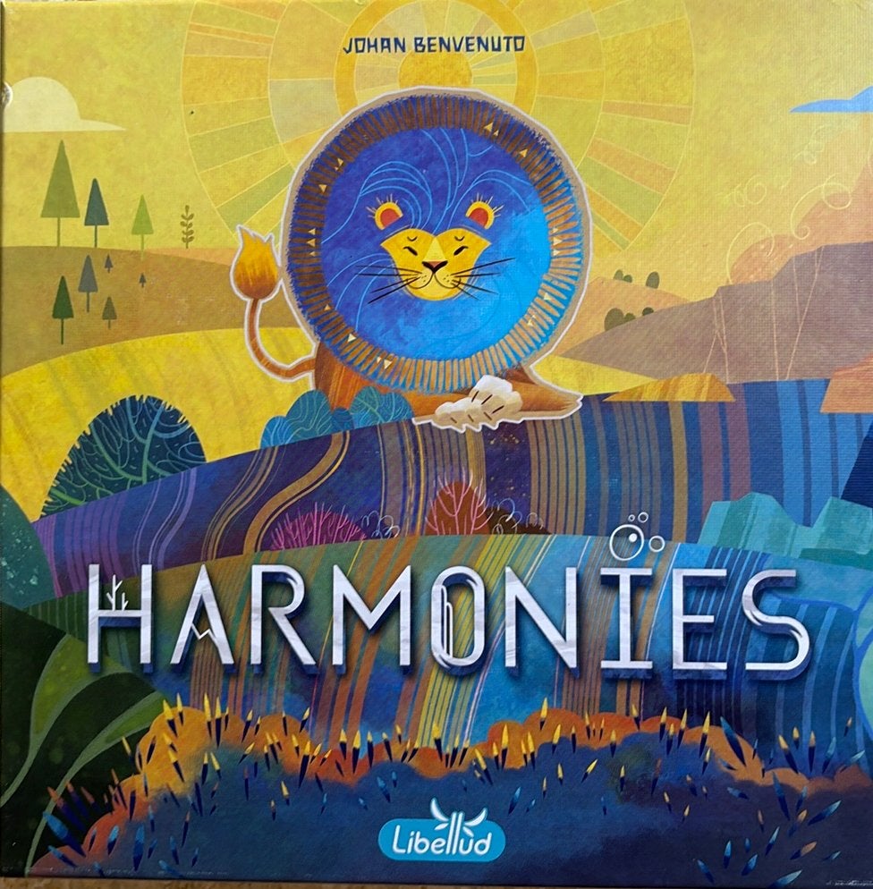 Harmonies, Een of twee spelers, Ophalen, Nieuw, Libellud