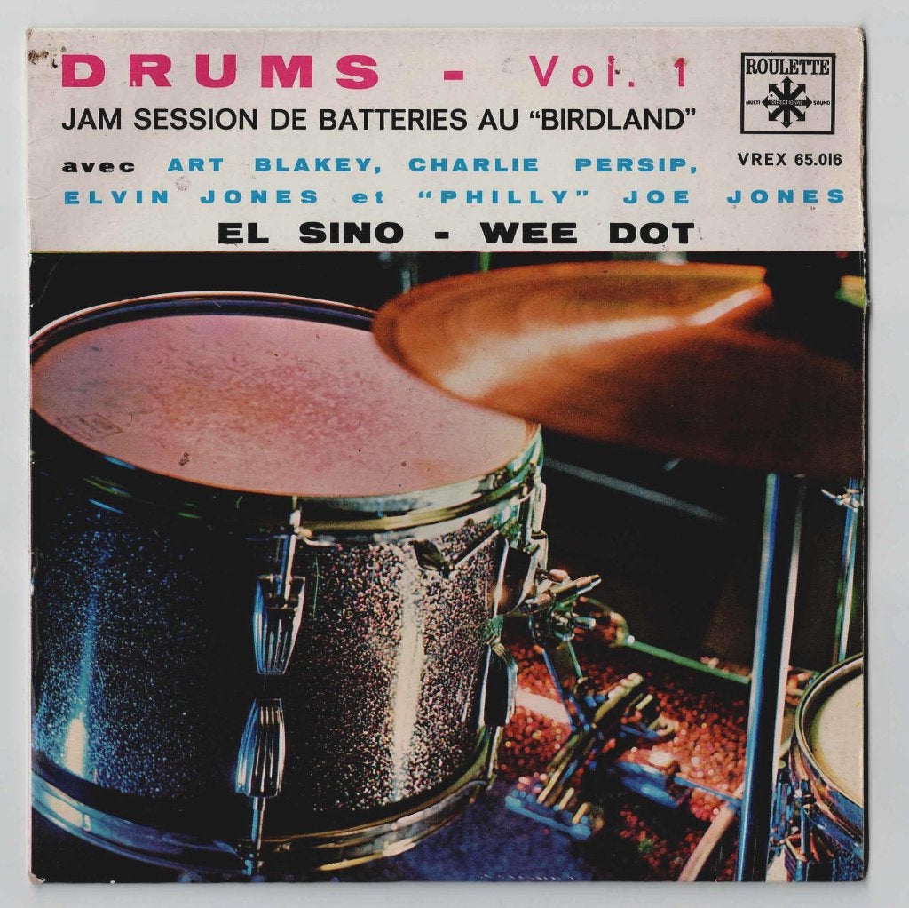 DRUMS Vol 1 - El Sino - Wee Dot, Gebruikt, 7 inch, Ophalen of Verzenden, Jazz en Blues