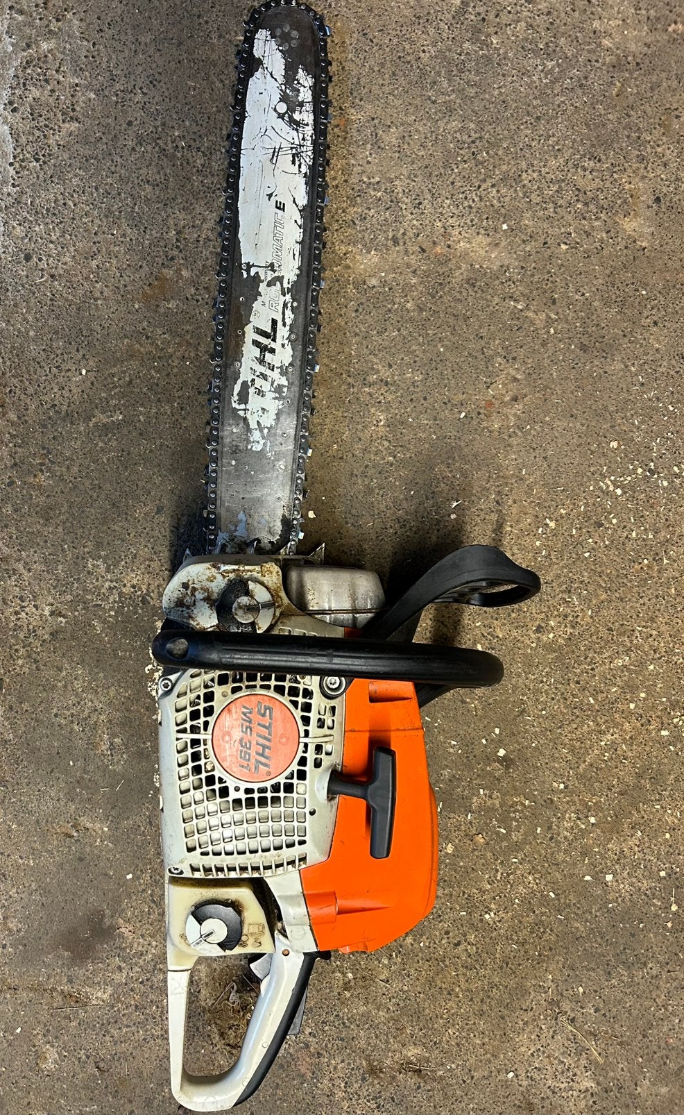 Stihl ms391, Enlèvement ou Envoi, Utilisé