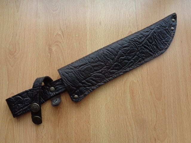 Schede met sluit knop, Ophalen of Verzenden, Overige soorten, Mes of Dolk