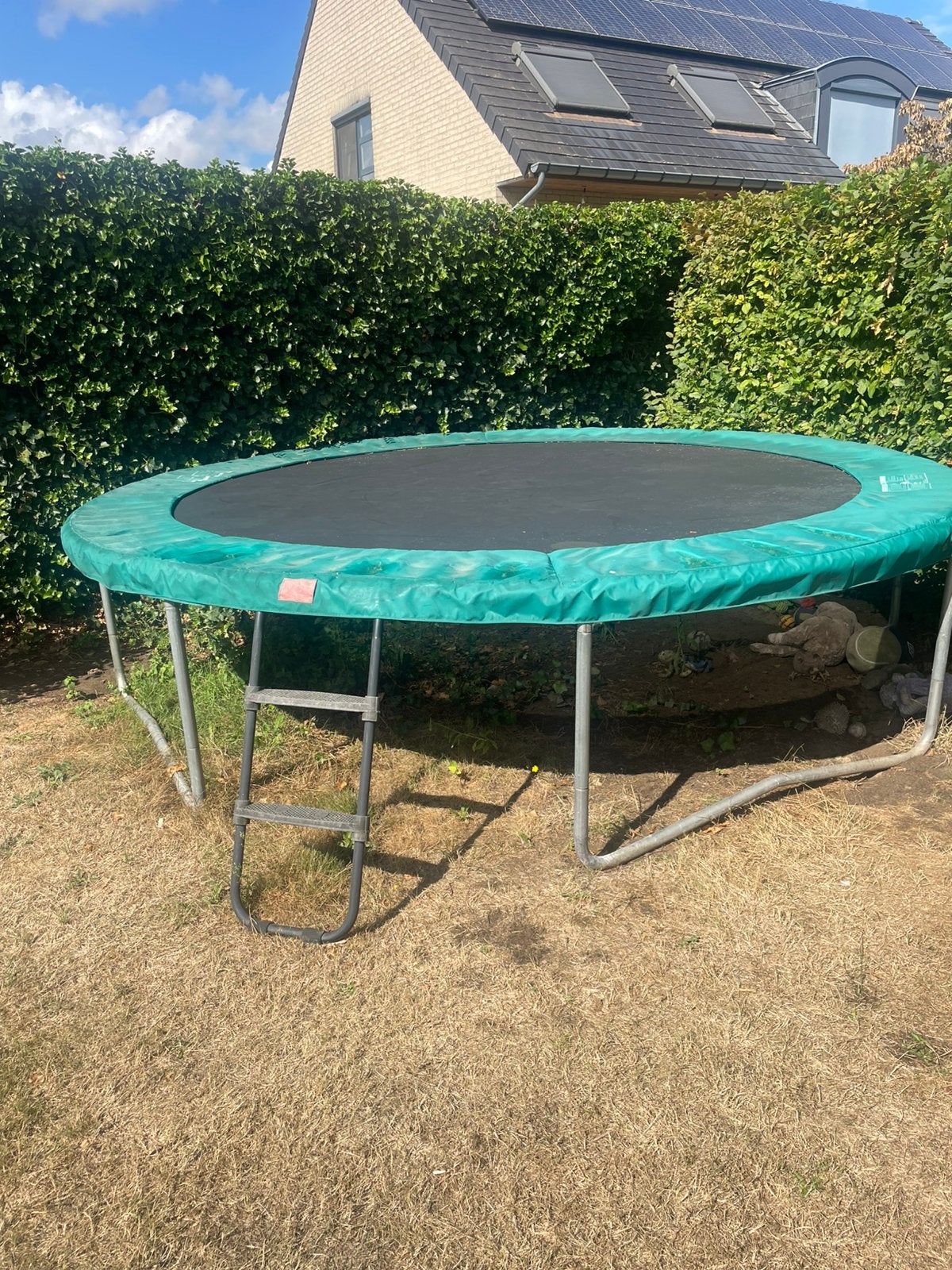 Berg Champion Trampoline 380 met veiligheidsnet, Ophalen, Gebruikt