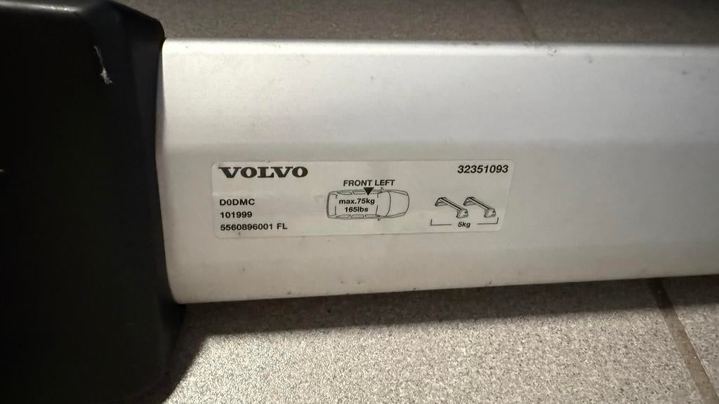 Volvo Lastdragers in zeer goede staat, TV, Hi-fi & Vidéo, Barres de son, Enlèvement, Comme neuf