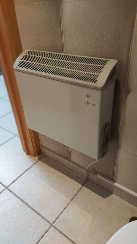 Convecteur/Radiateur électrique 1500W, Bricolage & Construction, Chauffage & Radiateurs, 800 watts ou plus, Moins de 60 cm, Comme neuf