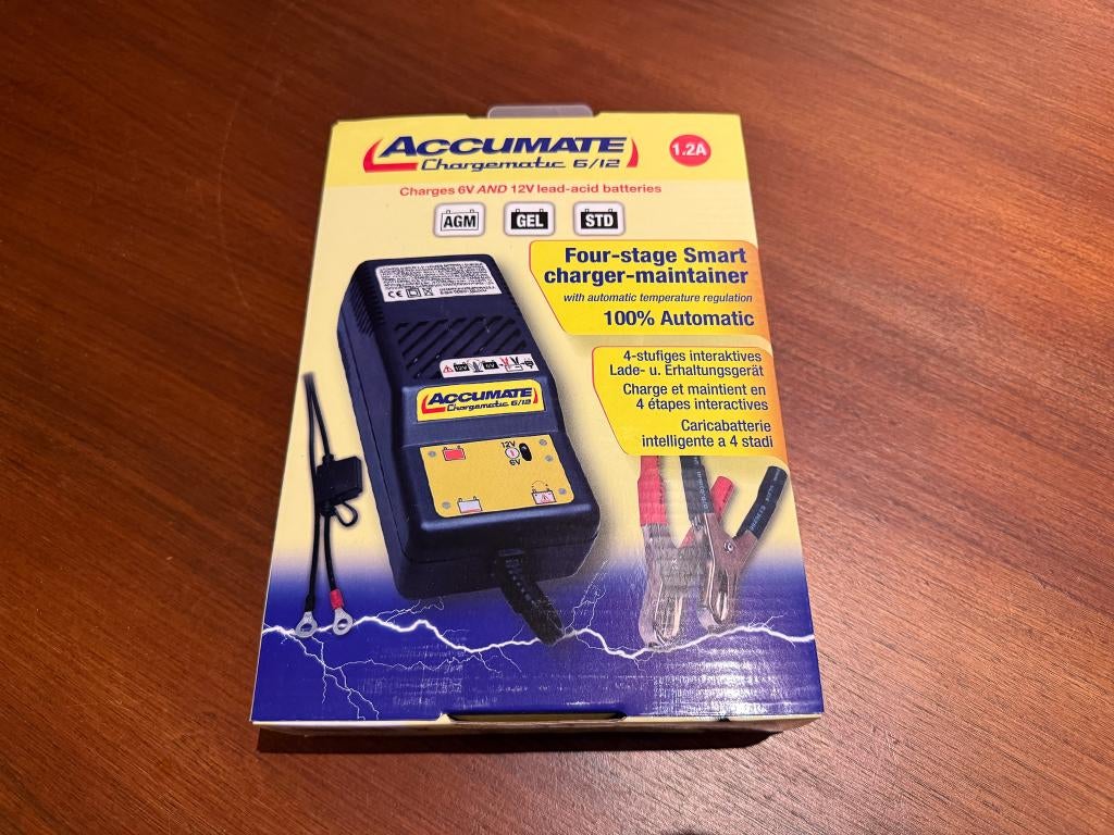 Chargeur mainteneur de batterie 6V-12V / 1,2 A, Enlèvement ou Envoi, Neuf