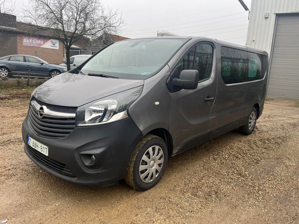 Opel vivaro B. L1H2 1.6 CDTI  2015  3pl, Auto's, Euro 5, Stof, Vivaro, Zwart