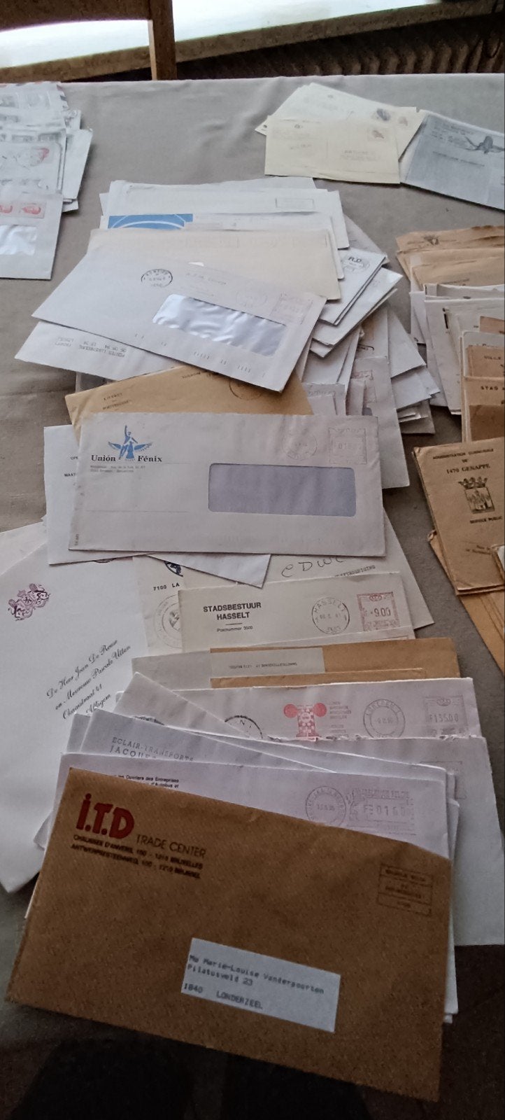 postzegels - omslag - enveloppen., Enlèvement ou Envoi
