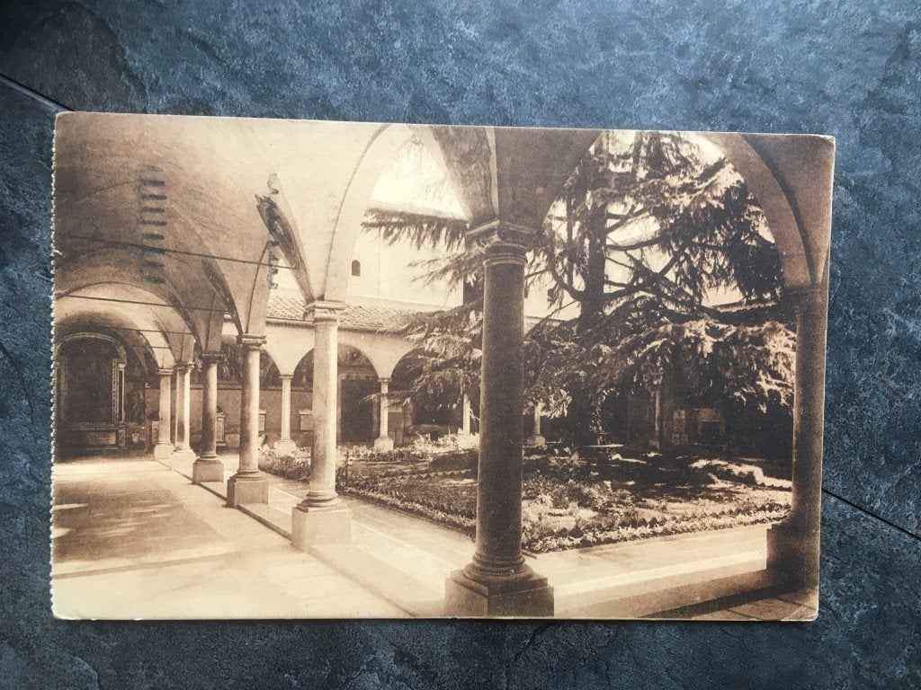 carte postale Florence - Chiostro S. Antonio - Museo S Marco, Collections, Cartes postales | Étranger, Enlèvement ou Envoi