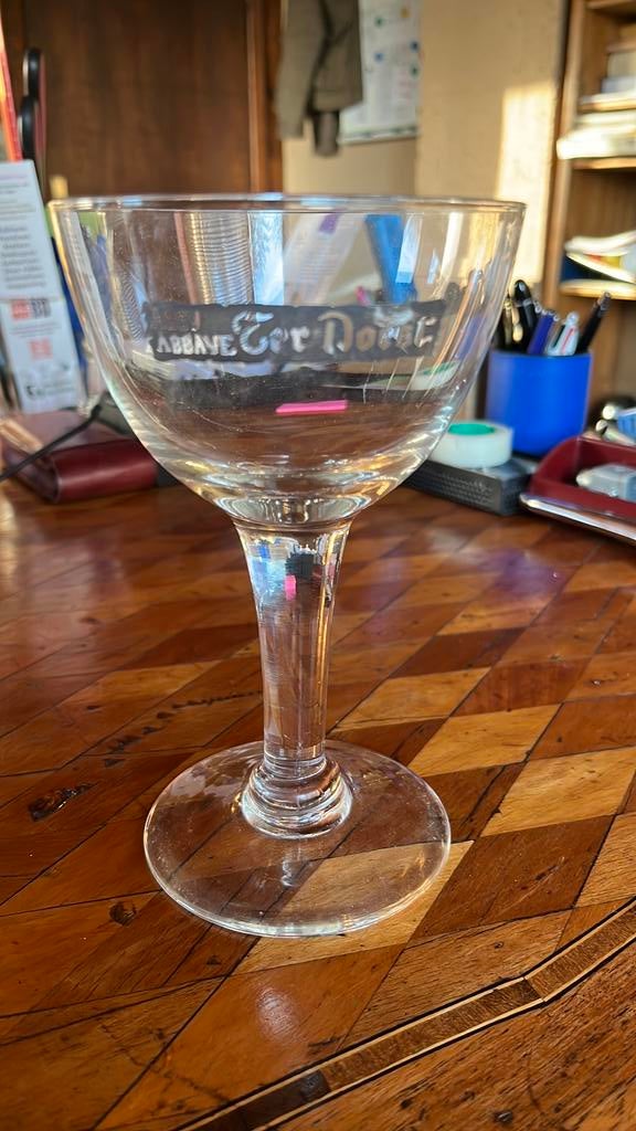 Brasserie Bière verre abbaye Ter doest, Enlèvement ou Envoi, Comme neuf
