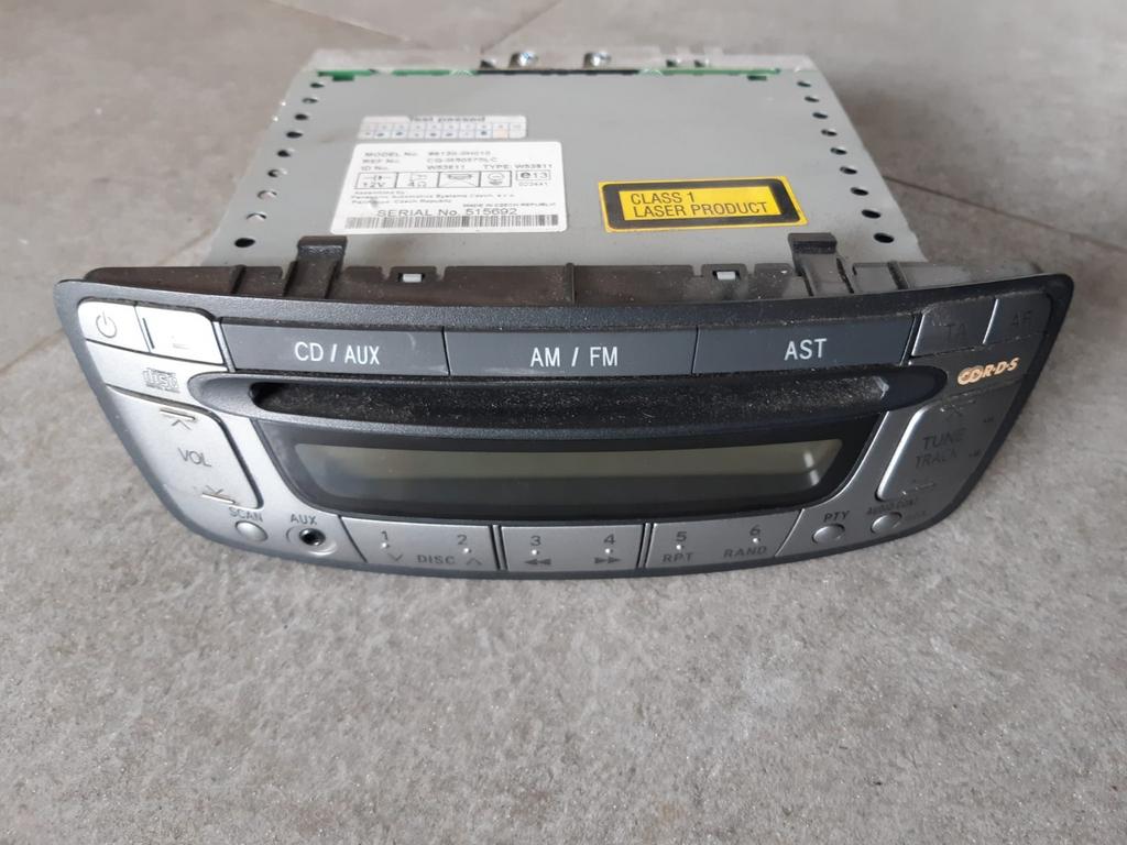 Radio cd voor voor rav 4, citroen c1 en peugeot 107, Enlèvement ou Envoi