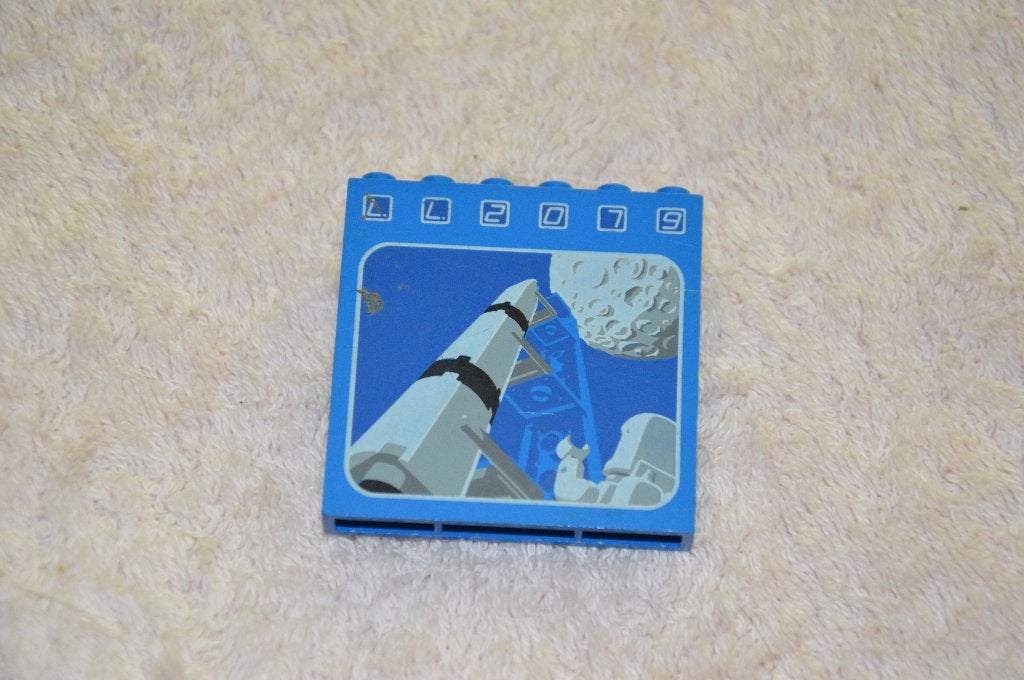 AV. LEGO PETITE PLAQUE  ESPACE VINTAGE, Collections, Enlèvement ou Envoi