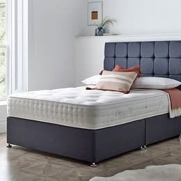 Lit + matelas complets — Paiement en espèces, Enlèvement ou Envoi, Neuf, Deux personnes, Autres couleurs