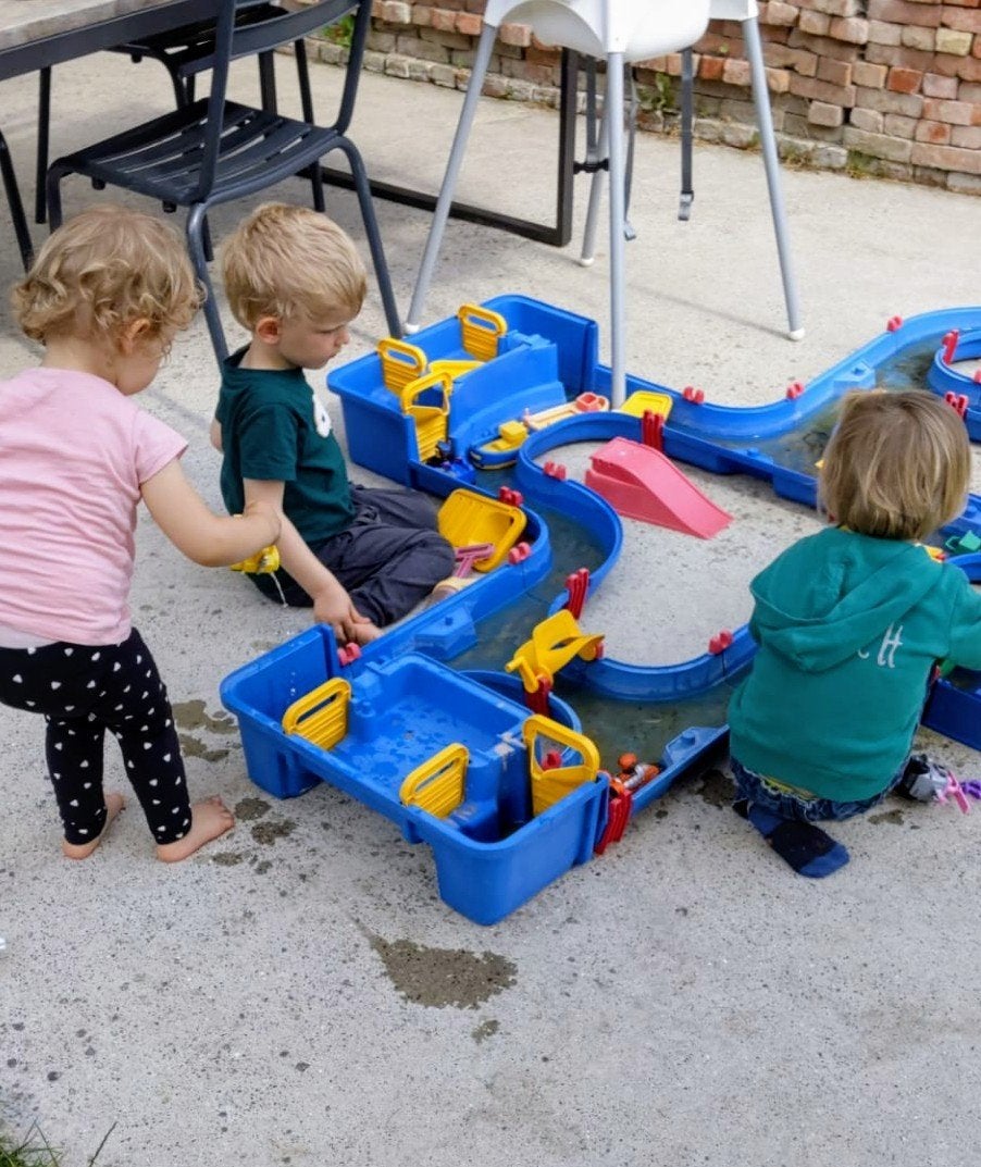 Heel veel stukken Aquaplay - doos vol, Enlèvement, Utilisé