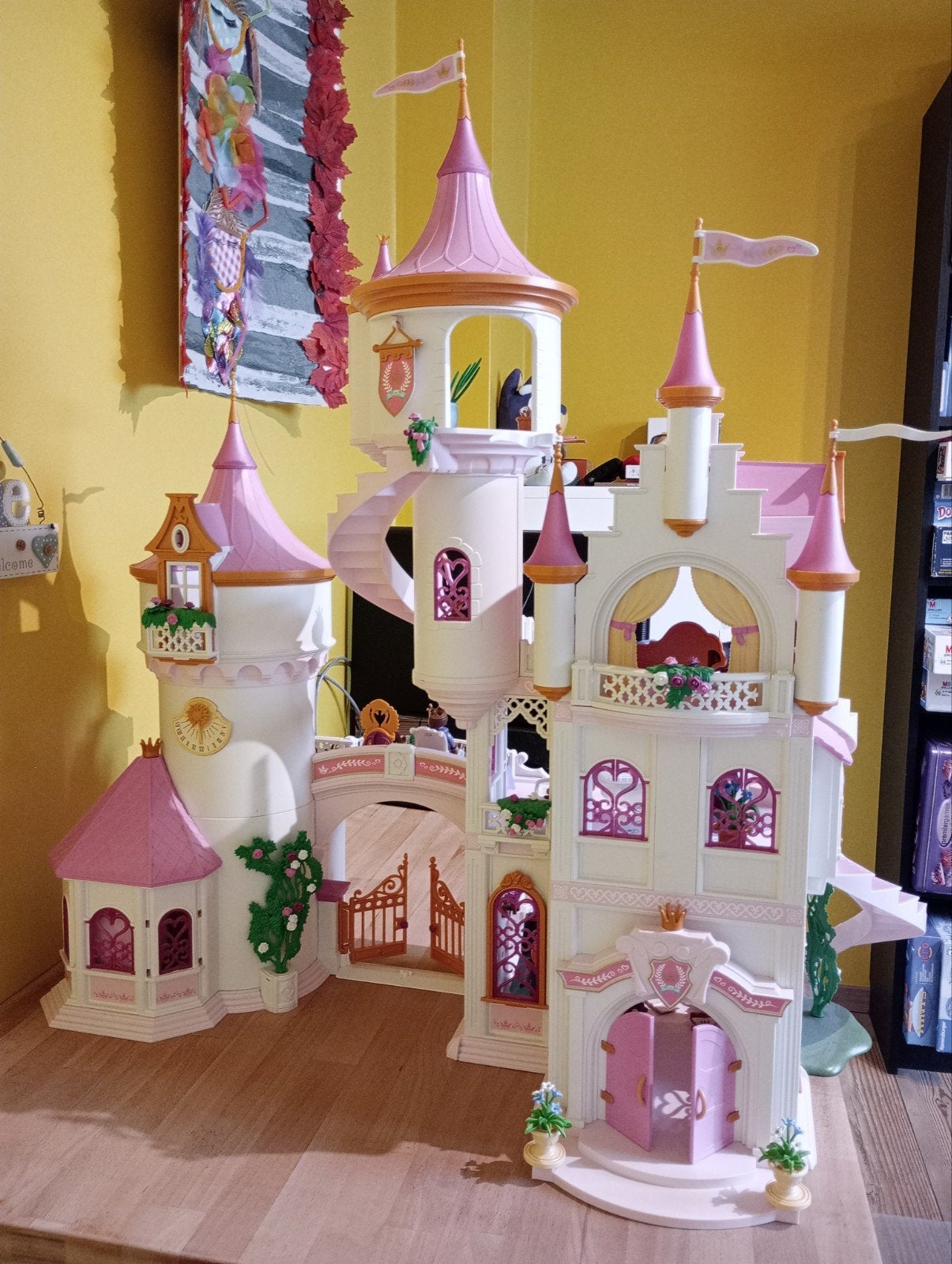 playmobil kasteel groot met verschillende uitbreidingen, Kinderen en Baby's, Ophalen of Verzenden, Zo goed als nieuw