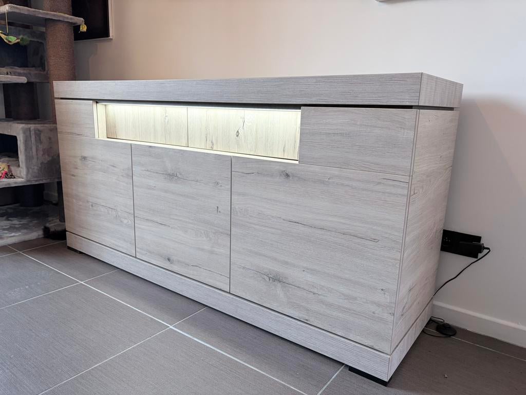 Dressoir met schuiven en kasten, Ophalen, Zo goed als nieuw