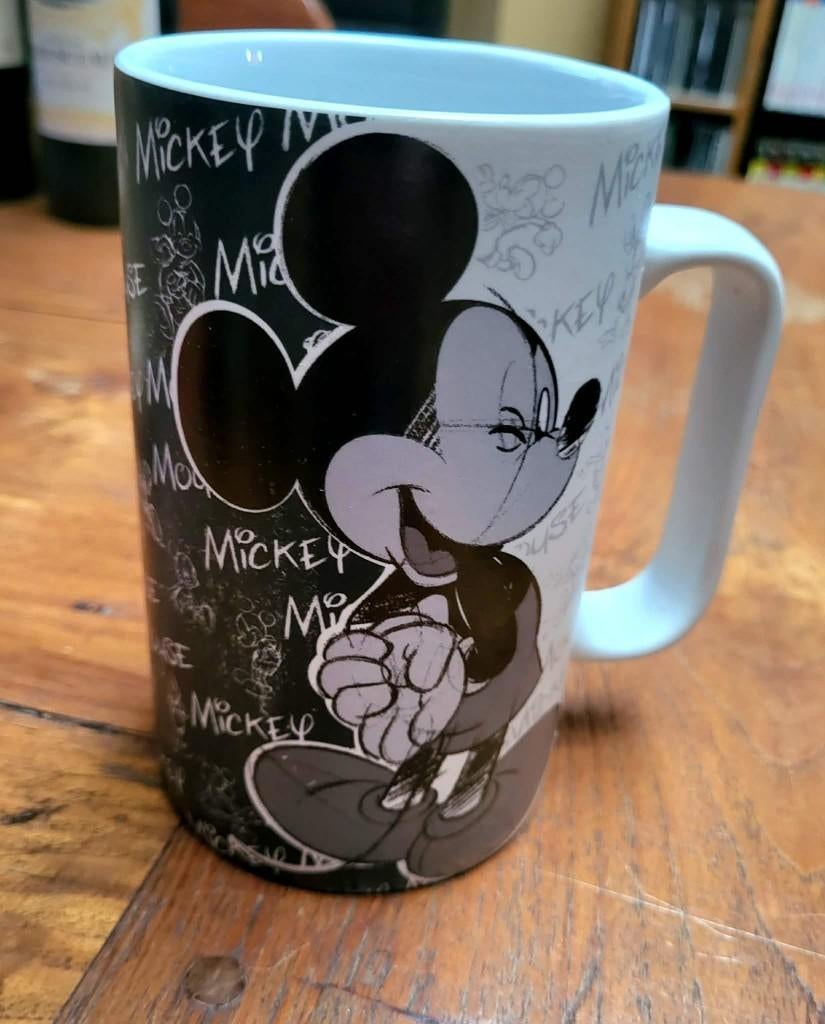 exclusieve Mickey Mouse mok Disneyland Parijs, Verzamelen, Ophalen of Verzenden, Mickey Mouse, Nieuw, Tas, Koffer of Zak