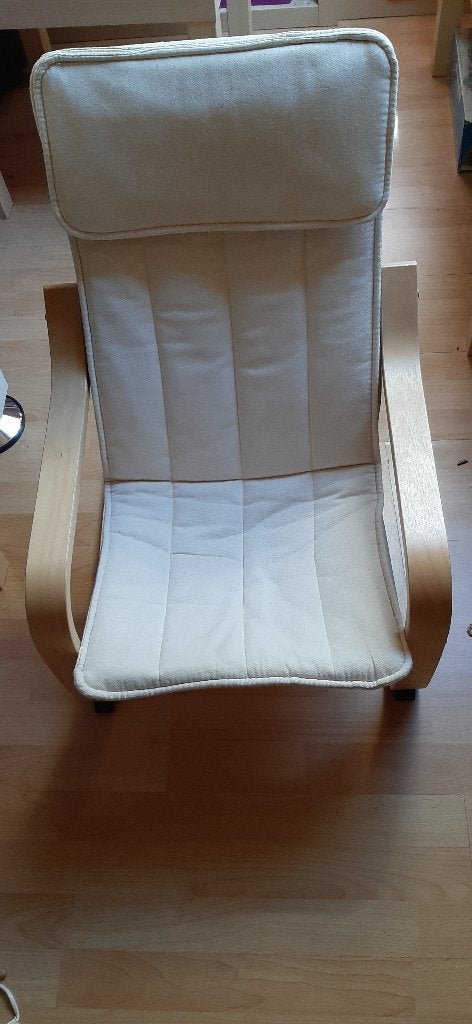 IKEA POÄNG kinderfauteuil (artikelnr 494.125.61), Enlèvement, Comme neuf, Chaise de table