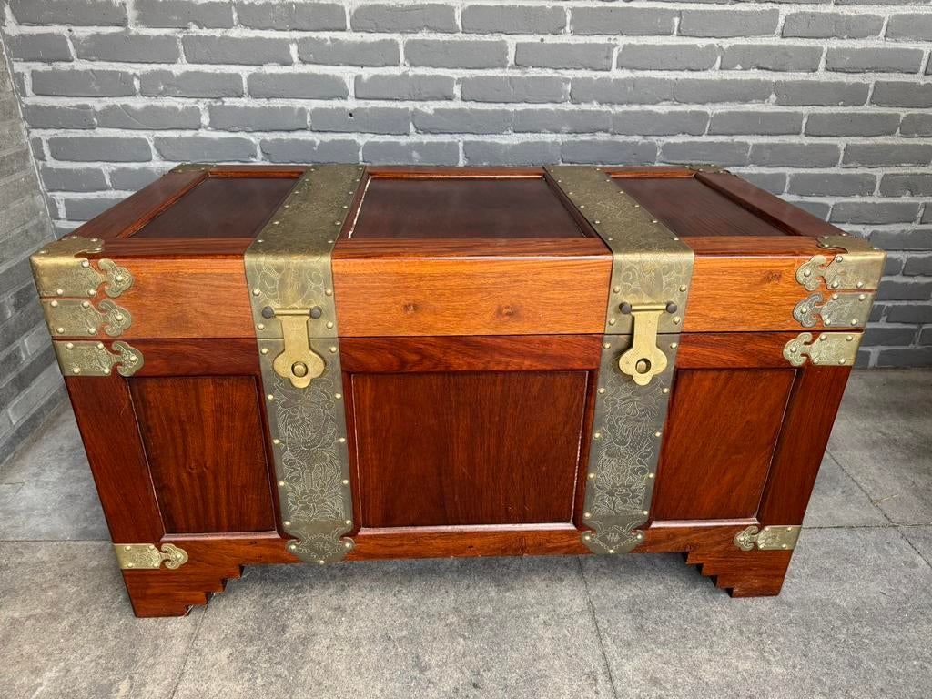 Chinese Kamferkist Oosterse Dekenkist, Ophalen, Gebruikt