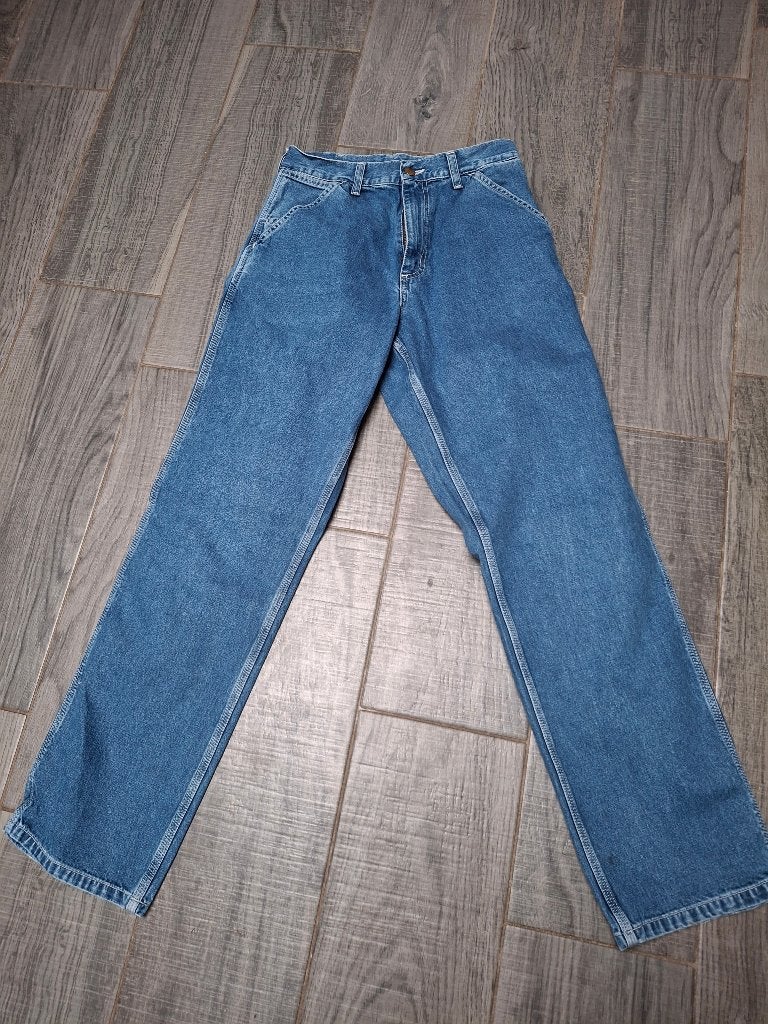 jeans Carharrt W26/L32 in perfecte nieuwstaat, Blauw, Carhartt, W32 (confectie 46) of kleiner, Ophalen of Verzenden