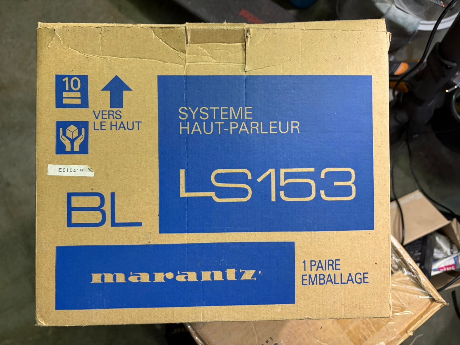 Paire d'enceintes vintage Marantz LS153 - Neuves en boite., Overige merken, Overige typen, Nieuw, Ophalen of Verzenden