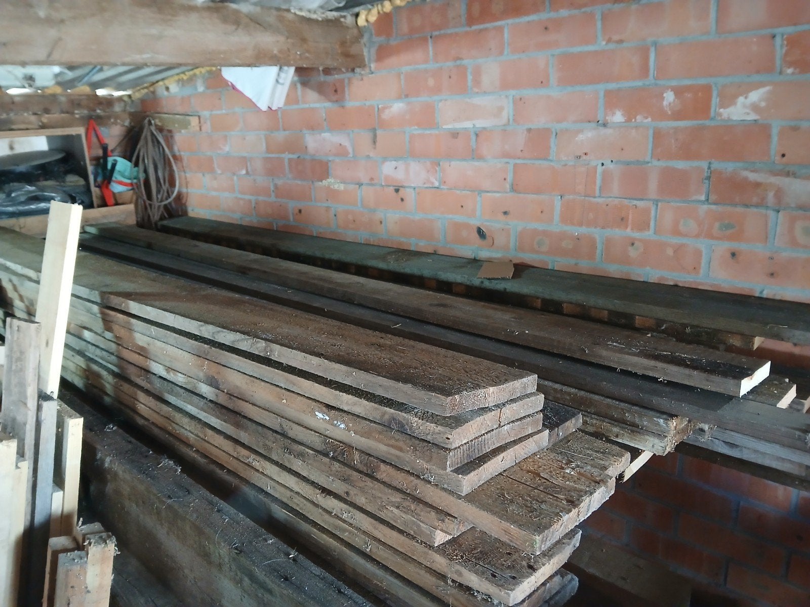 massieve planken/barnwood, Ophalen, Planken